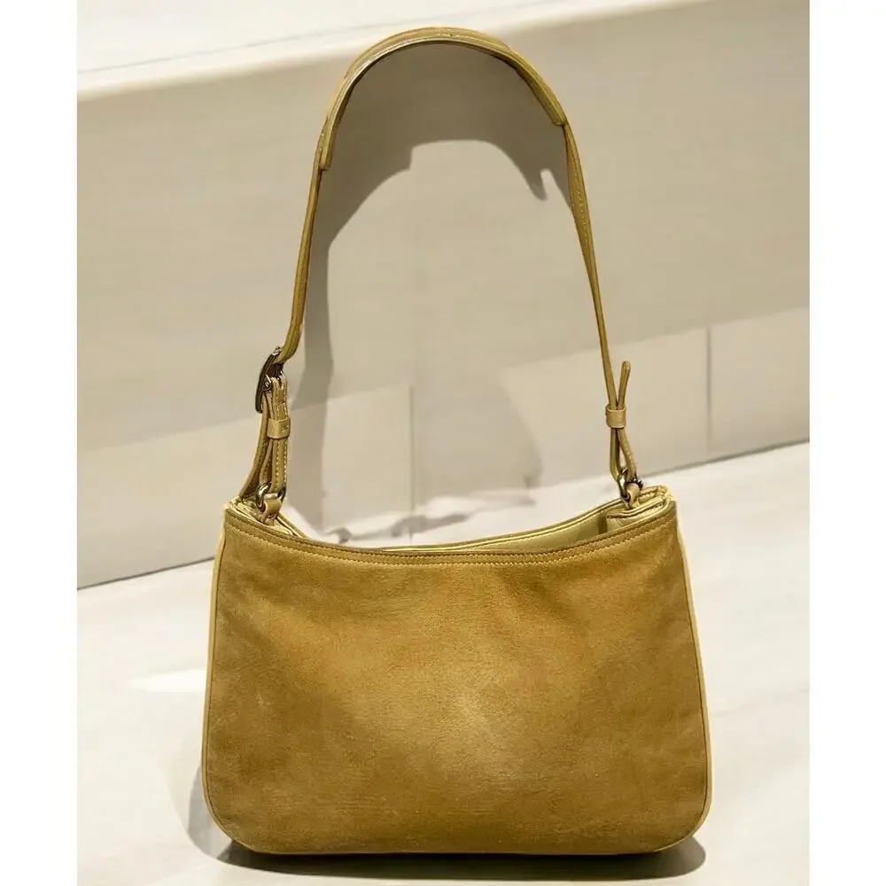 Vintage Coach 8164 Girlie Suede Hobo Bag